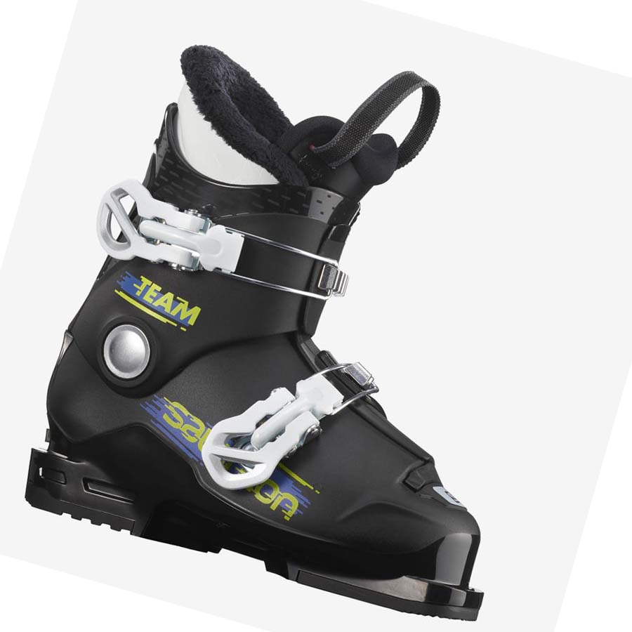 Salomon TEAM T2 Síbakancs Gyerek Fekete Fehér | HU 3613VRW